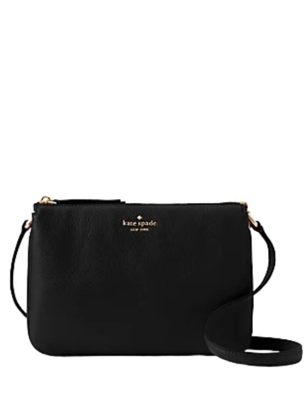 kate spade Black Jackson Triple Gusset Crossbody